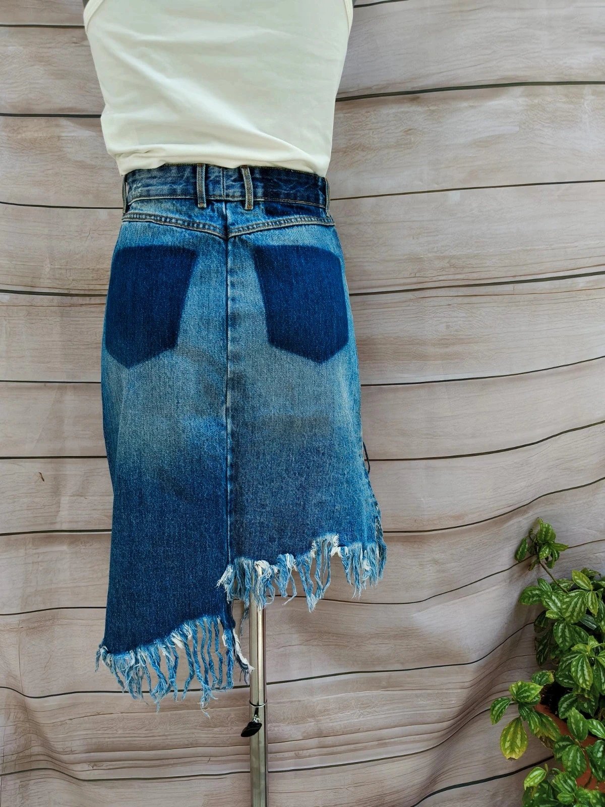 TRF Denim Skirt (Zara) IXD Makers – Size XS 💜 – photo 6